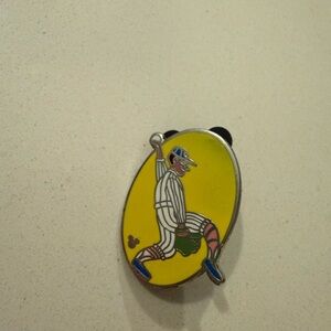 Baseball Player disney Enamel Pin
